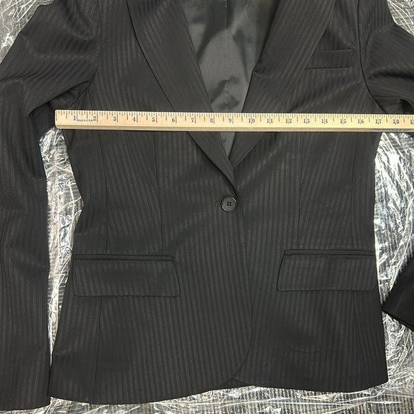Theory Women’s Wool Black Blazer Size 8 - Picture 9 of 10